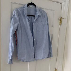 H&M Light Blue Striped Men's Shirt